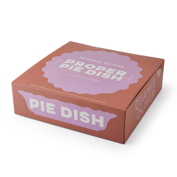 Jamie Oliver Big Love Proper Pie Dish, Stoneware, Pink, 28 x 6cm image 3
