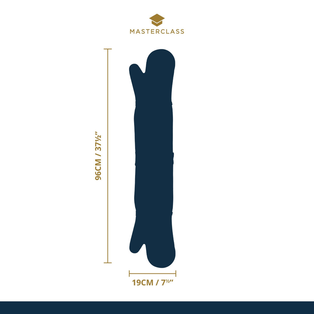 MasterClass Silicone Double Oven Glove, Green