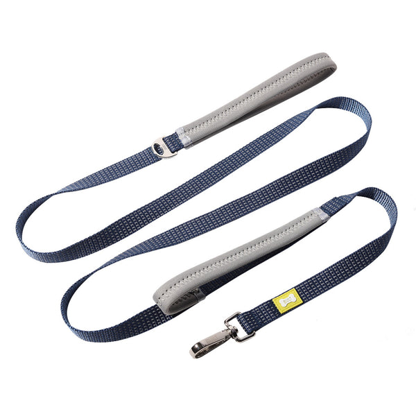 BUILT PET Medium Night Safe Reflective Collar And Lead Set - Blue image 3