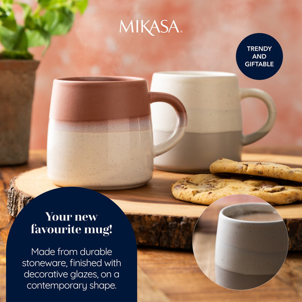 Mikasa Grey Reactive Glaze Mug, 400ML image 9