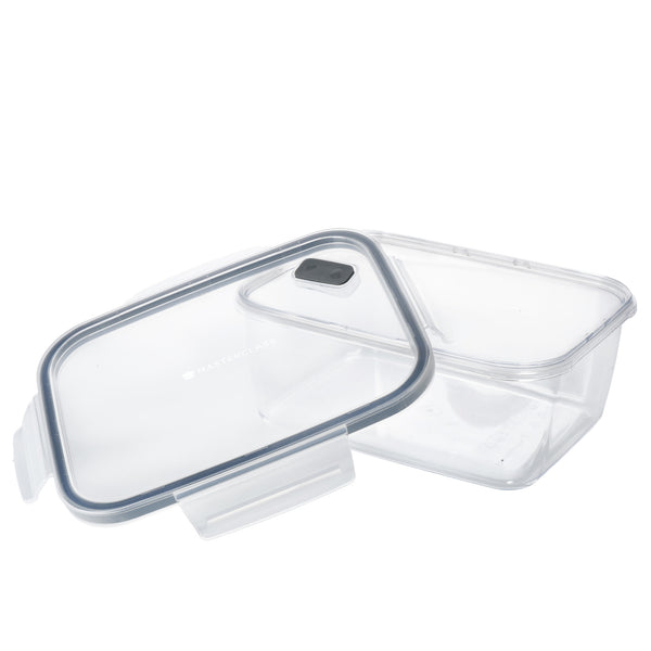 MasterClass Eco-Snap 800ml Recycled Plastic Food Storage Container - Rectangular image 6