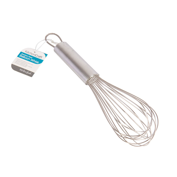 KitchenCraft Stainless Steel Eleven Wire 25cm Balloon Whisk image 4