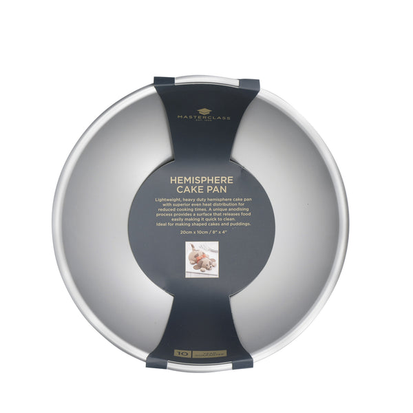 MasterClass Silver Anodised Hemisphere Cake Pan, 20cm image 3