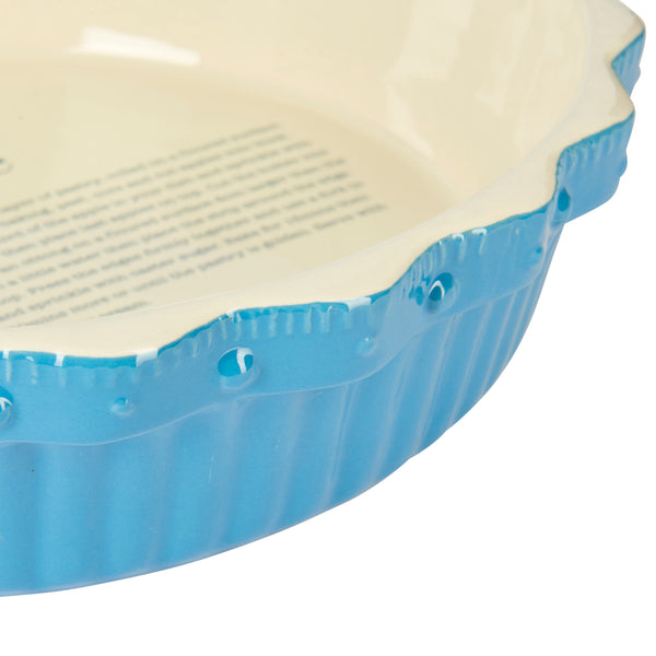 Home Made Fluted Round Pie Dish, 26cm image 3