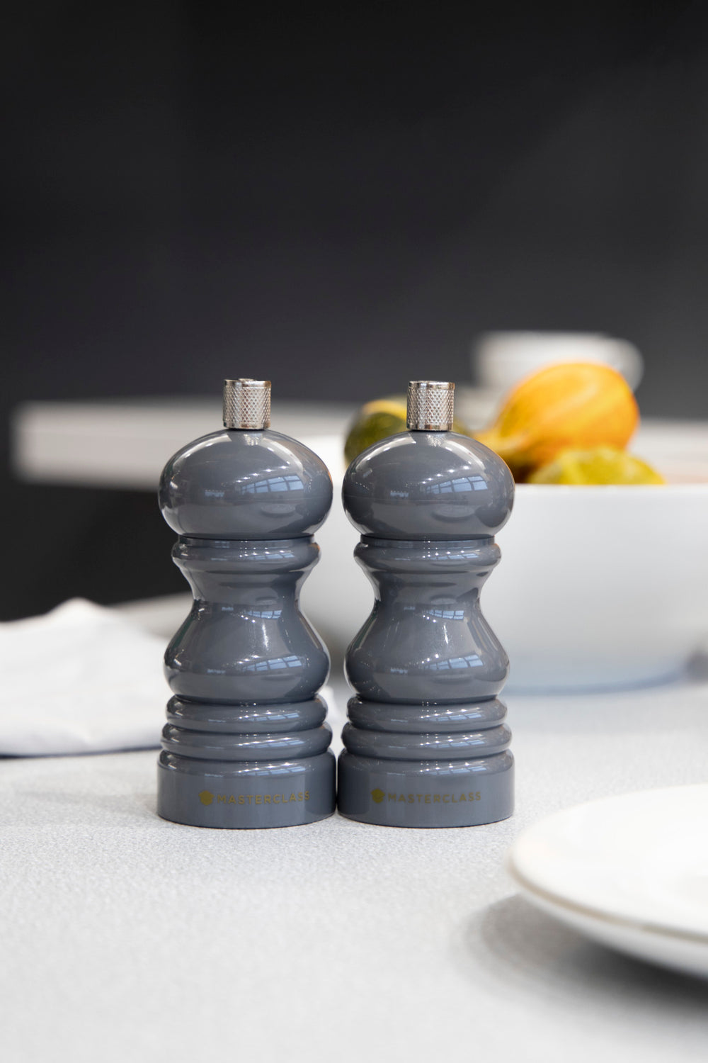 MasterClass Salt or Pepper Mill (12cm) - Dark Grey