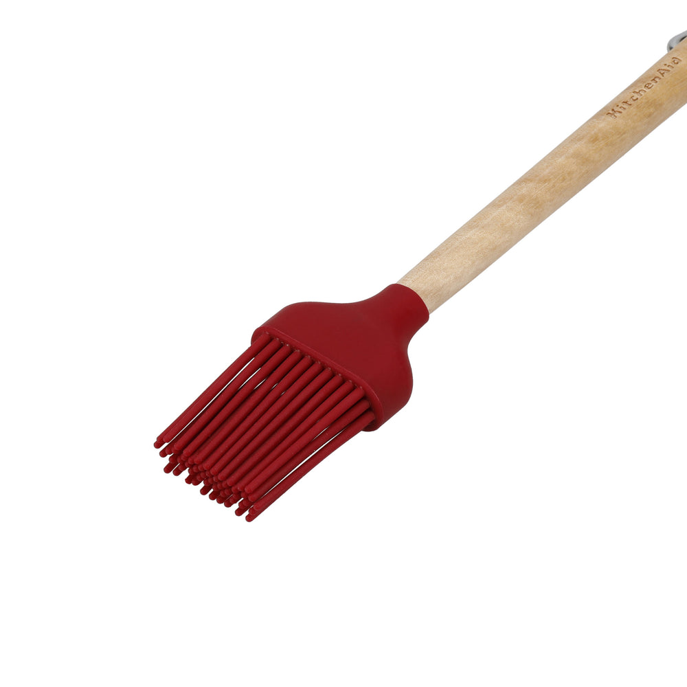 KitchenAid Birchwood Pastry Brush - Empire Red