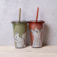 Creative Tops Into The Wild Set of 2 Hydration Cups - Squirrel and Fox