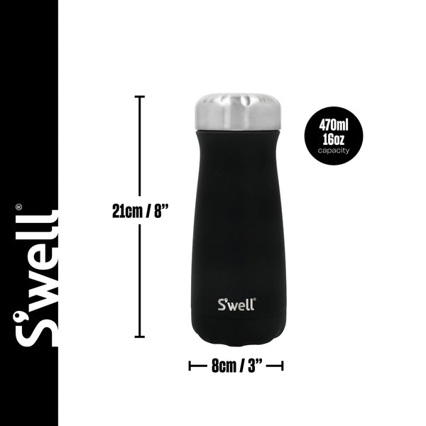 S'well Black Onyx Traveler, 470ml image 4