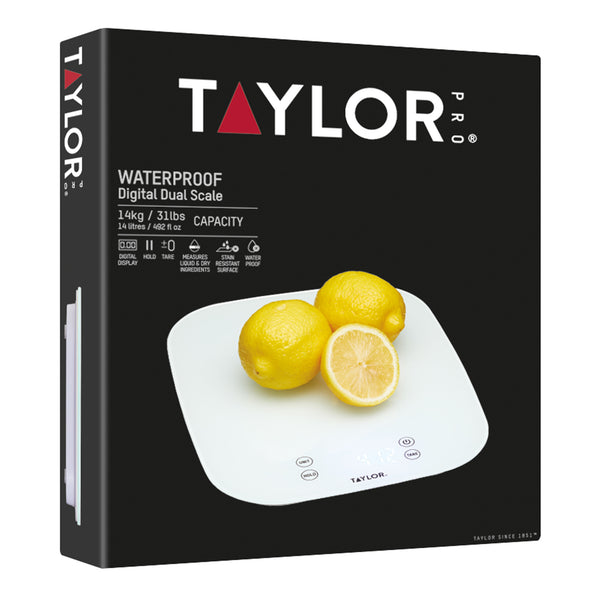 Taylor Pro Waterproof Digital Dual 14Kg Scale image 4