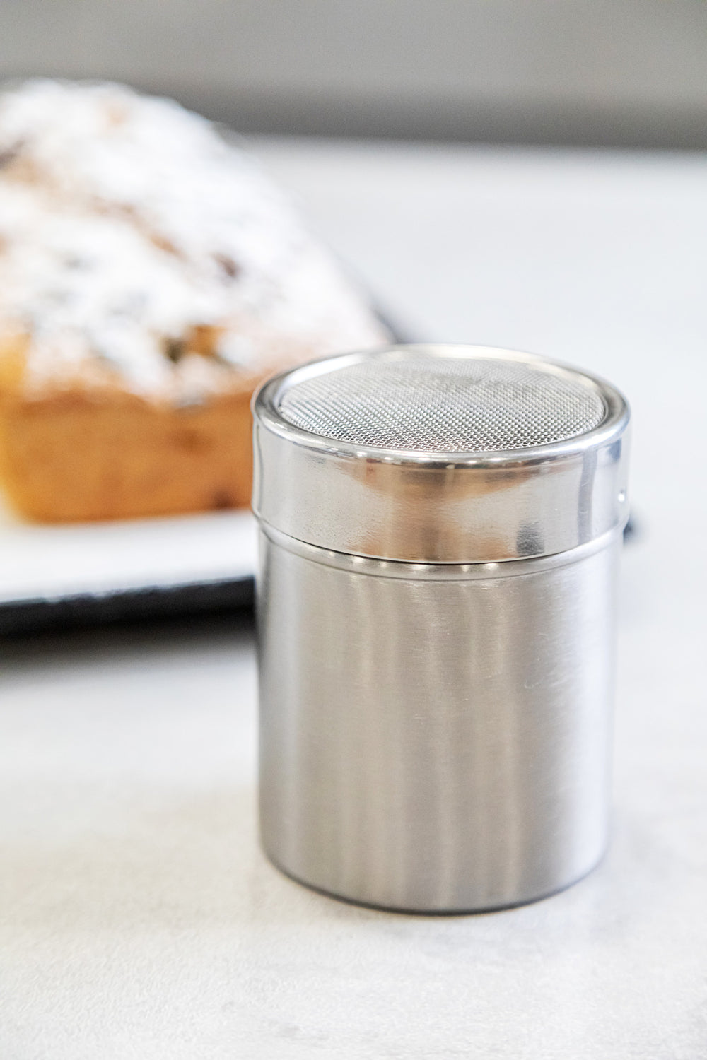KitchenCraft Stainless Steel Fine Mesh Shaker and Lid