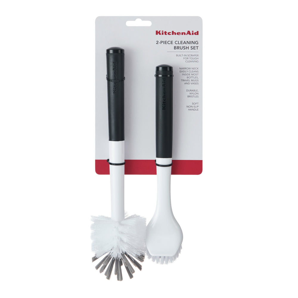 KitchenAid 2pc Sink Brush Set with Palm Brush and Cleaning Brush Set