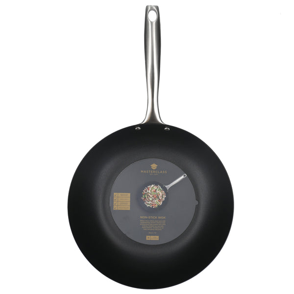 MasterClass Induction-Ready Wok, 30cm image 4