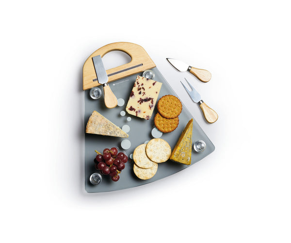 MasterClass Glass Cheese Serving Set image 2