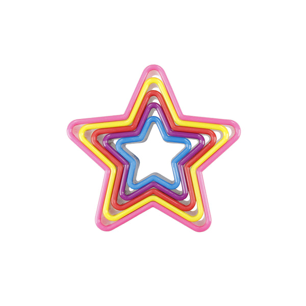 Colourworks Set of 5 Star Shaped Cookie Cutters image 3