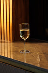 Mikasa Sorrento Ridged Crystal White Wine Glasses, Set of 4, 400ml image 11
