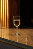 Mikasa Sorrento Ridged Crystal White Wine Glasses, Set of 4, 400ml