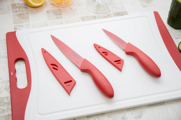 Colourworks 2-Piece Kitchen Knife Set with Chopping Board image 13