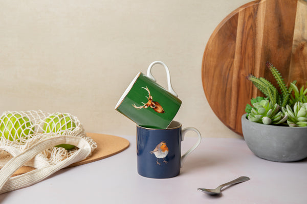 Mikasa Stag Print Porcelain Mug, 280ml image 5