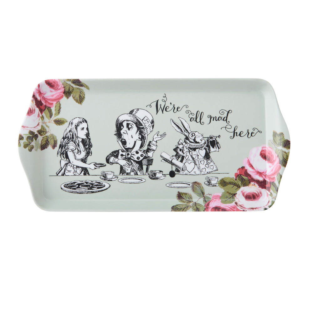 Mikasa and the V&A Alice In Wonderland Melamine Sandwich Tray, 12’’ image 1
