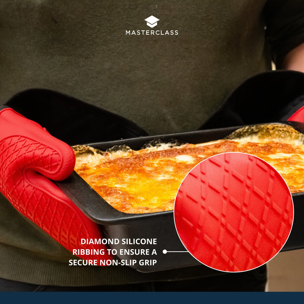 MasterClass Seamless Silicone Double Oven Glove