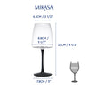 Mikasa Palermo Crystal Red Wine Glasses, Set of 4, 450ml image 8