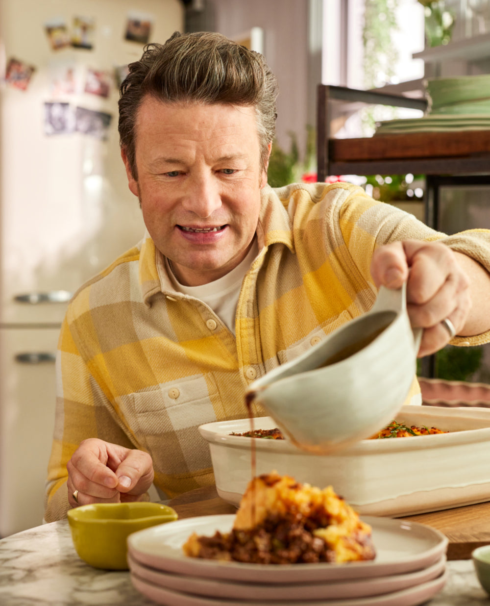 Jamie Oliver Big Love Great Gravy Boat, Stoneware, 400ml