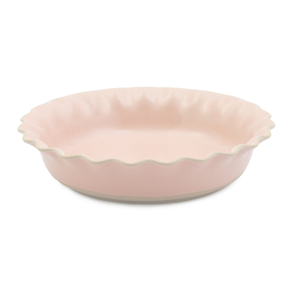 Jamie Oliver Big Love Proper Pie Dish, Stoneware, Pink, 28 x 6cm image 1