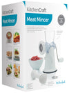 KitchenCraft White Plastic Mincer With Suction Clamp image 4