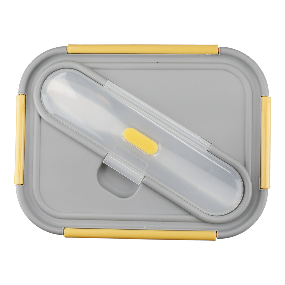 Built Stylist Glass 900ml Lunch Box with Cutlery