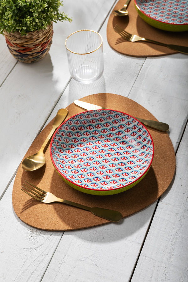 Mikasa Geometric Line Stoneware Bowl, 21 cm image 5