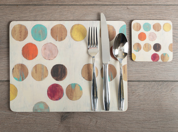 Creative Tops Retro Spot Pack Of 4 Large Premium Placemats image 2