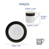 Mikasa Luxe Deco China Espresso Cups and Saucers, Set of 2, 100ml image 8