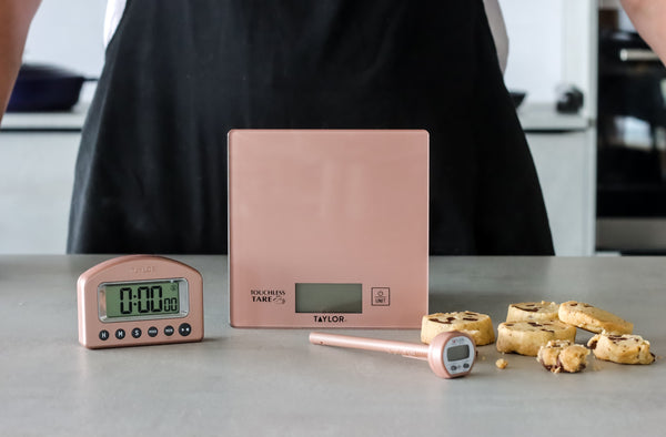 Taylor Pro 3-Piece Rose Gold Kitchen Measuring Set in Gift Box image 2