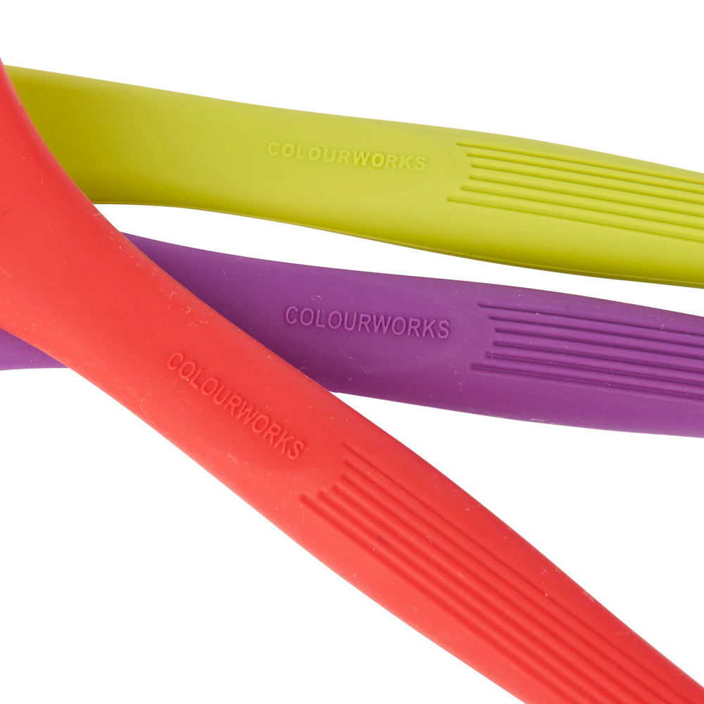Colourworks 3-Piece Silicone Kitchen Utensils Set