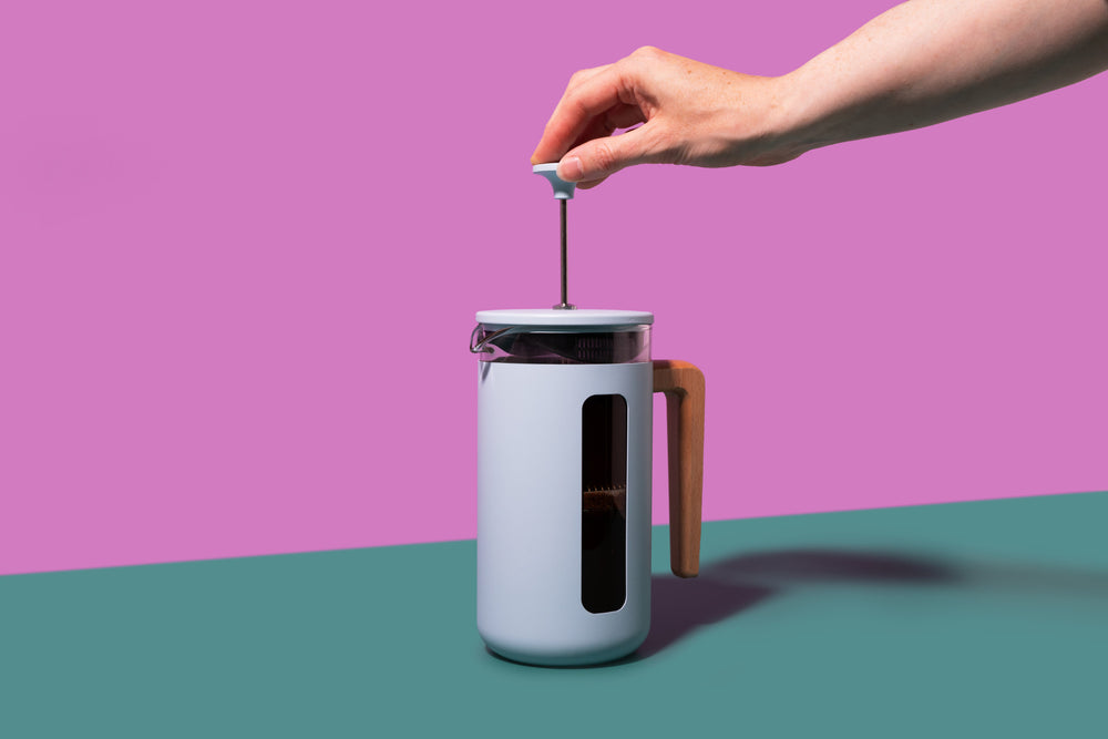 La Cafetière Pisa 8 Cup Cafetière Sky Blue, 1L