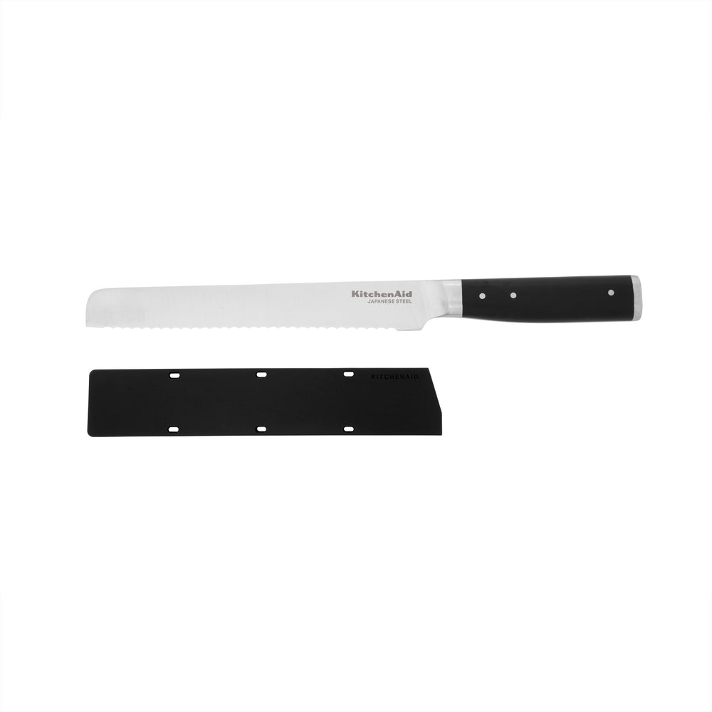 KitchenAid Gourmet 20cm / 8 Inch Serrated Bread Knife, Sharp High-Carbon Japanese Steel image 1