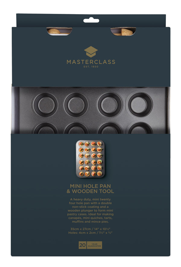 MasterClass Non-Stick 24 Hole Mini Tin image 4