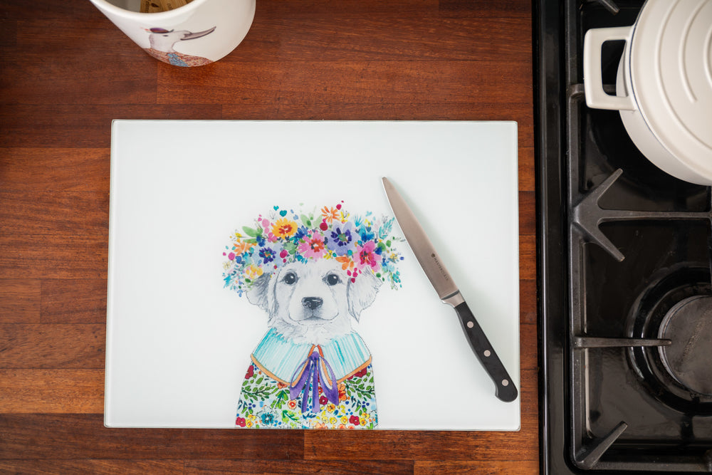 Mikasa Tipperleyhill Glass Worktop Protector, 40 x 30CM