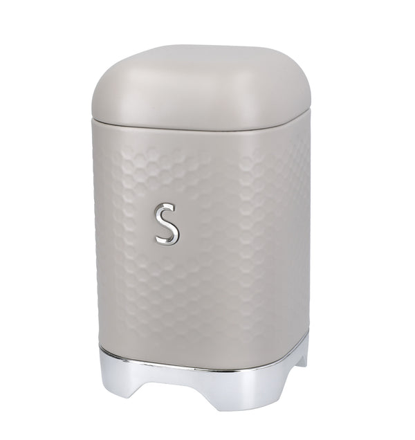 KitchenCraft Lovello Textured Latte Cream Sugar Canister image 3