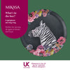 Mikasa Wild at Heart Zebra Round Tray, 36cm