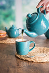 London Pottery Farmhouse 2 Cup Teapot Aqua image 2
