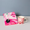 2pc Galah Kitchen Set with 375ml Ceramic Mug and Cotton Tea Towel - Pete Cromer image 2