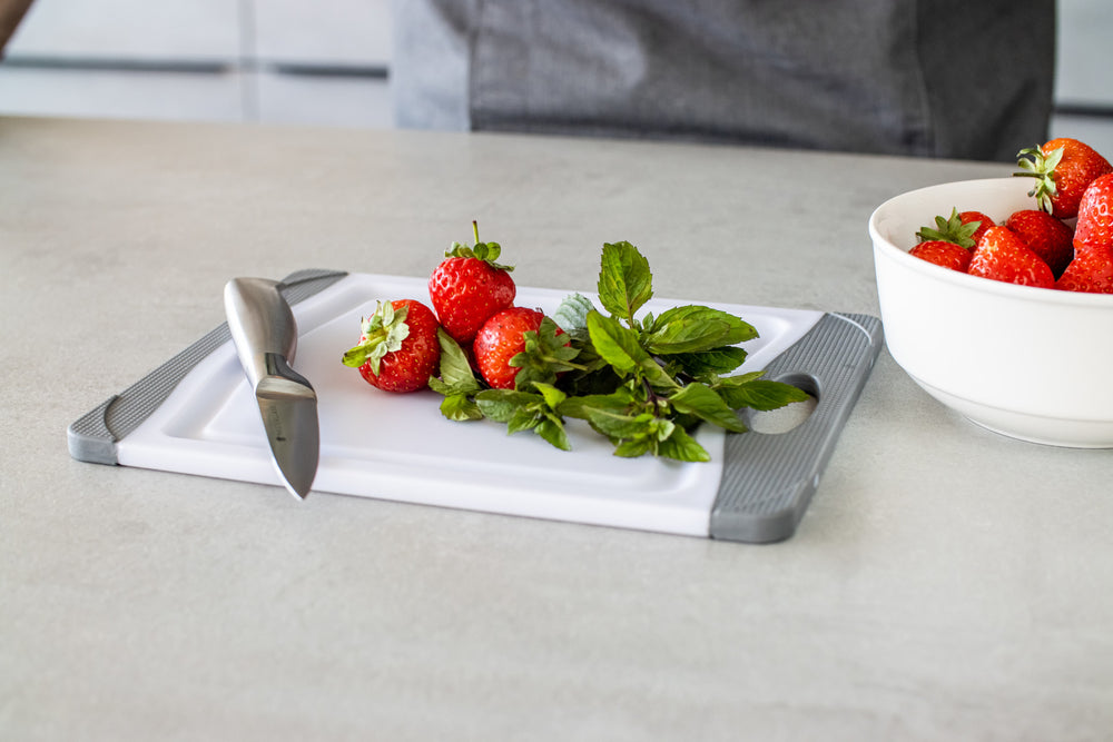 MasterClass Anti-Microbial Non-Slip Chopping Board - Small