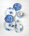 Mikasa Hampton Porcelain Blue & White Flowers 19cm Side Plate image 2