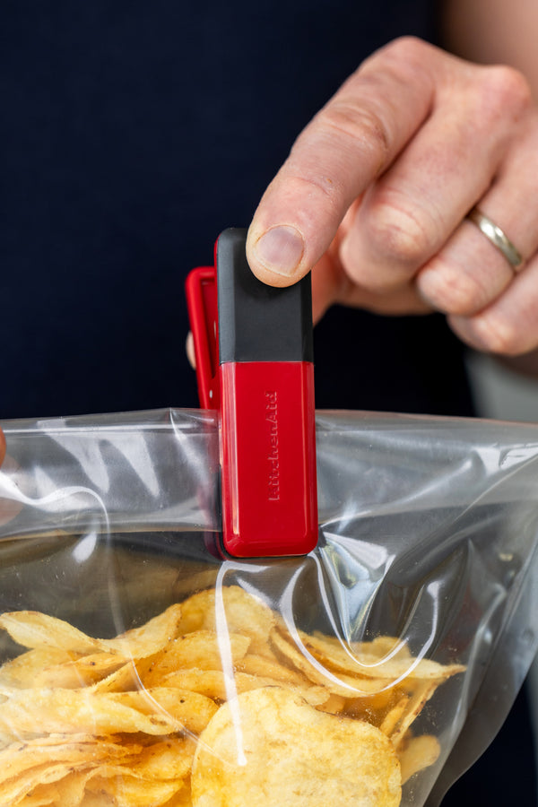 KitchenAid 4pc Small Kitchen Clips Set – Empire Red image 12