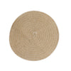 Creative Tops Set of 4 Jute Placemats, Natural Hessian Round Table Mats, 38cm image 3