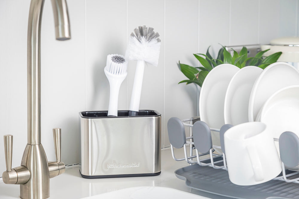 KitchenAid Stainless Steel Sink Brush Caddy