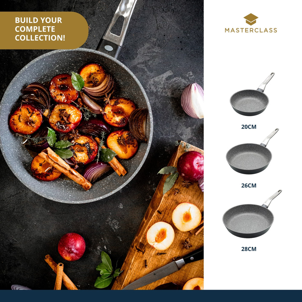 MasterClass Cast Aluminium Fry Pan, 28cm