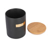 MasterClass Stoneware and Brass Effect Tea Caddy with Airtight Bamboo Lid image 3