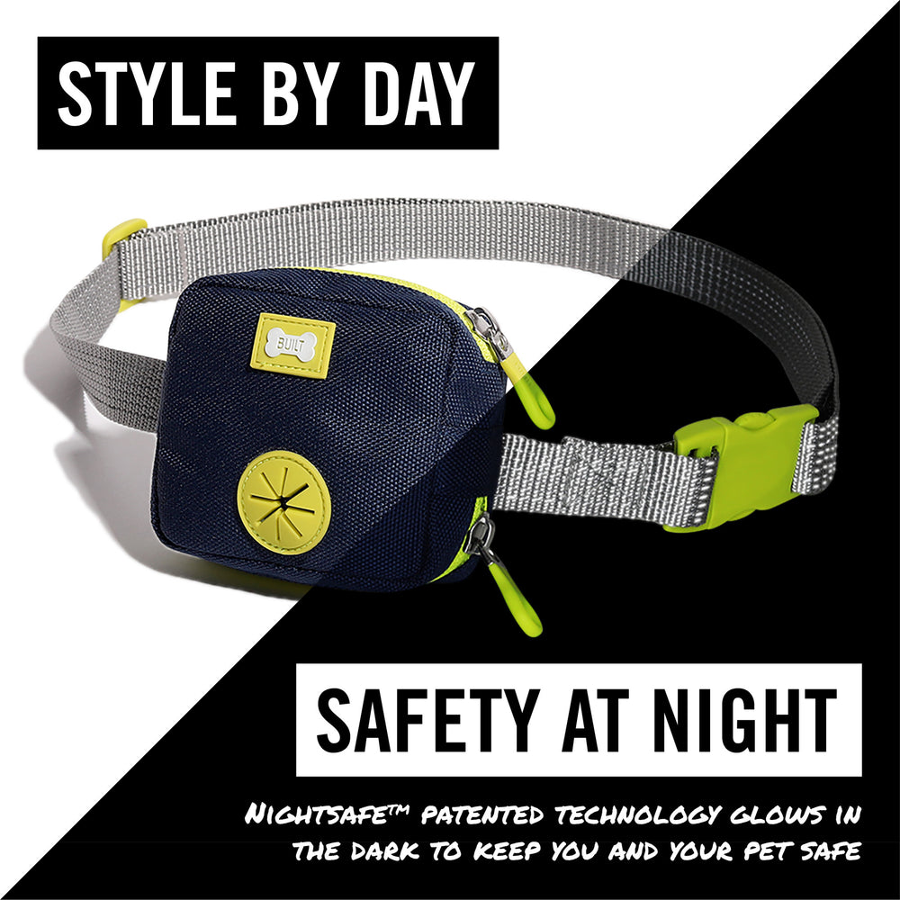 BUILT PET Night Safe Walk Bag - Blue